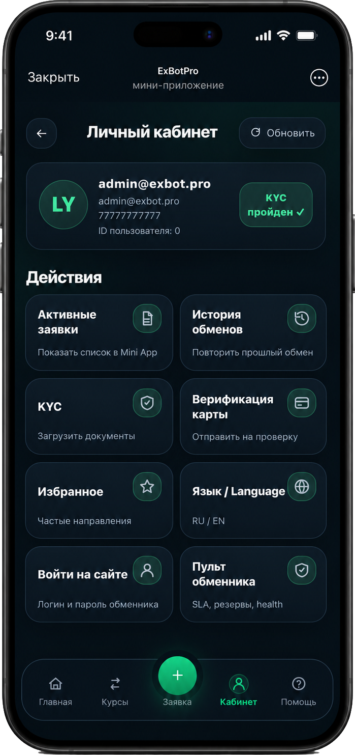 Активные заявки
